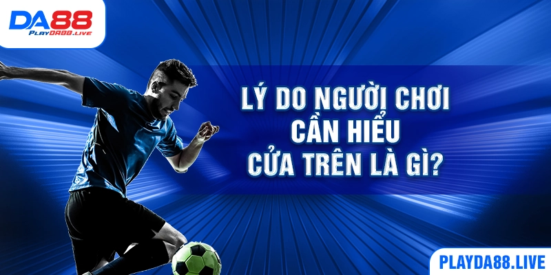 Lý do người chơi cần hiểu cửa trên là gì?